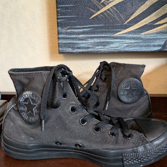 CONVERSE High Top Lace Up Sneakers - Picture 1 of 6